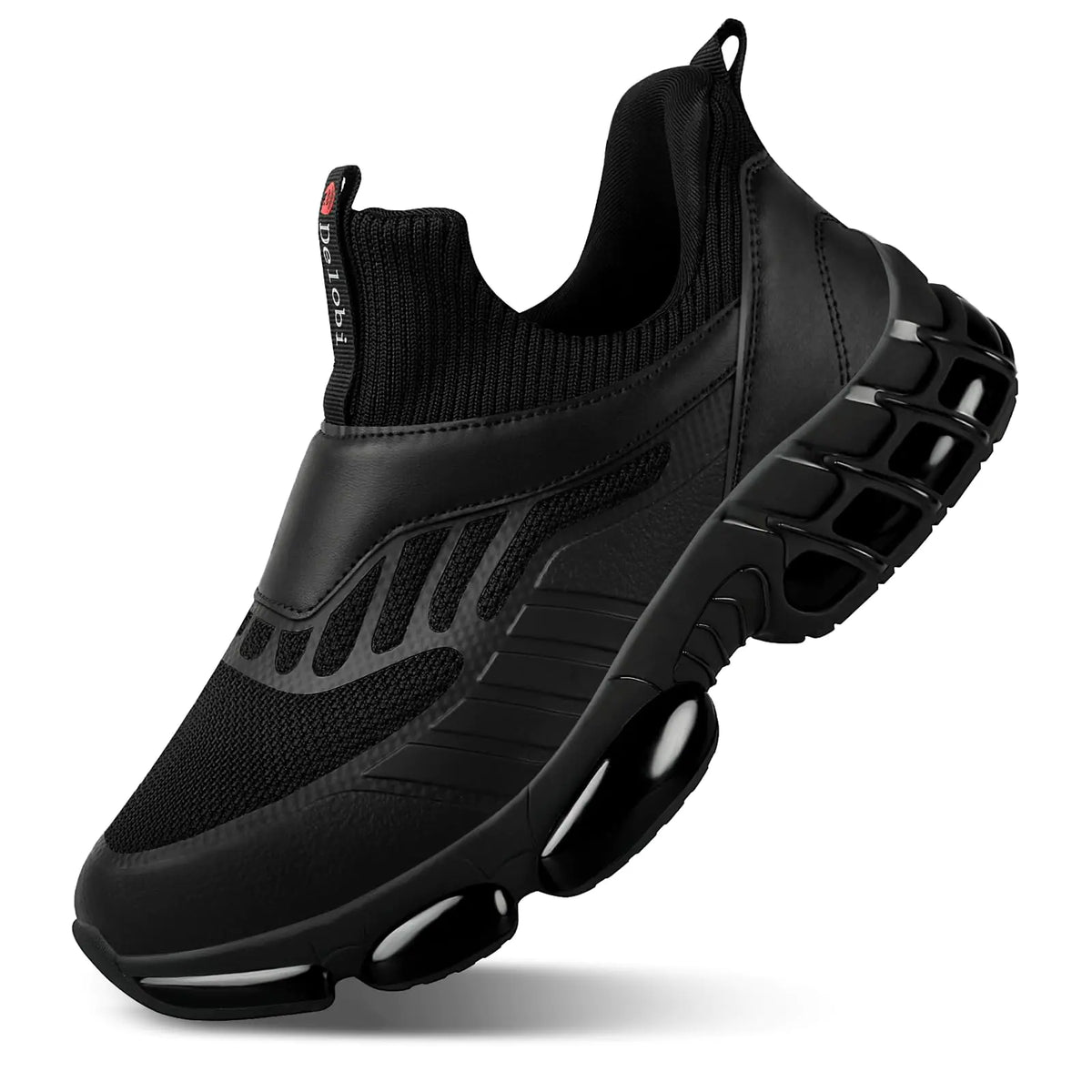 Slip On Steel Toe Sneakers for Women Lightweight Work Safety Shoes Comfortable Air Cushion Industrial Construction Shoes Size 7.5