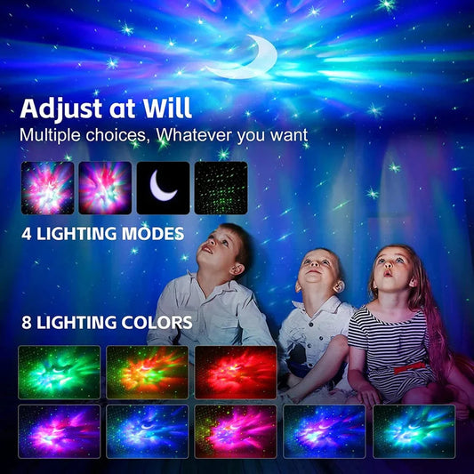 New Galaxy Star Projector Starry Sky Night Light