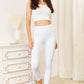 Double Take Wide Waistband Sports Leggings