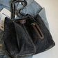 Medium Denim Tote Bag