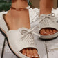 Bow Open Toe Sandals