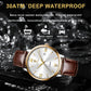 Leather Men Quartz Luxury Watches