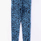 Leopard Print Wide Waistband Leggings