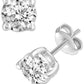 2-Pc. Set Diamond Solitaire Pendant Necklace & Matching Stud Earrings (5/8 Ct. T.W.) in 14K Gold