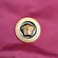 Versace Small Dahlia Nylon Medusa Pendant Crossbody Shoulder Bag