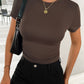 Devine Round Neck Short Sleeve T-Shirt