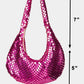Fame Sequin Disc Handbag