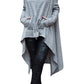 Women Plus Size Loose Long Sleeve Hoodie