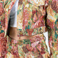 American Bazi Jacquard Cargo Cropped Jacket