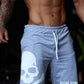 Men's Skull Drawstring Shorts