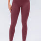 Wide Waistband Slim Fit Active Leggings