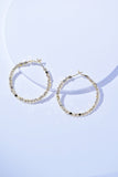 Alloy Hoop Earrings