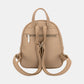 David Jones PU Leather Backpack Bag
