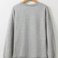 Halloween Ghost Round Neck Sweatshirt