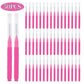 5/10/50PCS Mini Eyebrow Brush Brow Perm Brush Disposable Brow Lifting Brushes Bendable Micro Eyelash Brush Applicators Tools