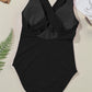 Crisscross Wide Strap One-Piece Swimwear
