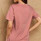 Simply Love Full Size Dinosaur Skeleton Graphic Cotton T-Shirt