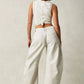 Wide Leg Jeans with Pockets