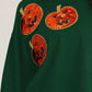 Halloween Pumpkin Round Neck Sweatshirt