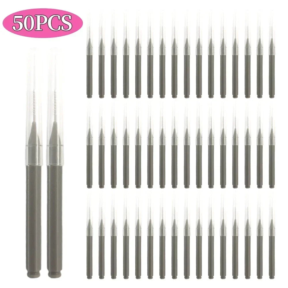 5/10/50PCS Mini Eyebrow Brush Brow Perm Brush Disposable Brow Lifting Brushes Bendable Micro Eyelash Brush Applicators Tools