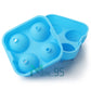 Ice Cube Tray, Set of 2 Honeycomb Shape Silicone Ice Cube Mold with Lid Storage