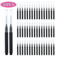 5/10/50PCS Mini Eyebrow Brush Brow Perm Brush Disposable Brow Lifting Brushes Bendable Micro Eyelash Brush Applicators Tools