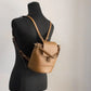 Tory Burch Thea Mini Moose Leather Bucket Backpack