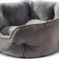 Small Dog Bed for Small Dogs, Cat Beds for Indoor Cats, Pet Bed for Puppy and Kitty, Extra Soft & Machine Washable with Anti-Slip & Water-Resistant Oxford Bottom, Brown, 20 Inches