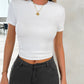 Devine Round Neck Short Sleeve T-Shirt