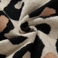 Leopard Open Front Long Sleeve Cardigan