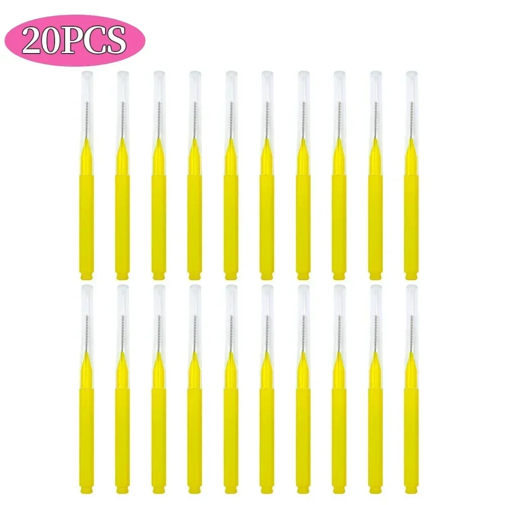 5/10/50PCS Mini Eyebrow Brush Brow Perm Brush Disposable Brow Lifting Brushes Bendable Micro Eyelash Brush Applicators Tools