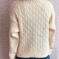 Pumpkin Turtleneck Long Sleeve Sweater
