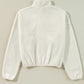 Sherpa Half Snap Long Sleeve Jacket