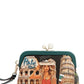 Nicole Lee USA Chelsea Pearl Kiss-Lock Coin Purse