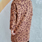 Leopard Round Neck Long Sleeve Sweater