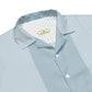 Mako Blue Button Shirt: Dive into Coastal Elegance!