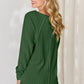 Basic Bae Full Size Ribbed Round Neck Slit T-Shirt