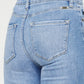 Kancan Distressed Cat's Whiskers Button Fly Jeans