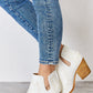 Melody Ankle Embroidered Stitch Boots