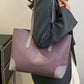 PU Leather Medium Tote Bag