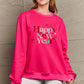 Simply Love Full Size HAPPY NEW YEAR Round Neck Sweatshirt