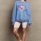 Simply Love Full Size HAPPY NEW YEAR Round Neck Sweatshirt