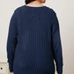 Basic Bae Full Size Ribbed Thumbhole Sleeve T-Shirt