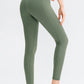 Wide Waistband Slim Fit Long Sports Pants