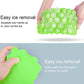Ice Cube Tray, Set of 2 Honeycomb Shape Silicone Ice Cube Mold with Lid Storage