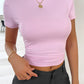 Devine Round Neck Short Sleeve T-Shirt