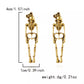 Halloween Skeleton Drop Earrings