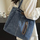 Medium Denim Tote Bag