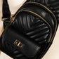 Fame Faux Leather Cushioned Sling Bag