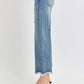 Risen High Rise Cropped Flare Jeans